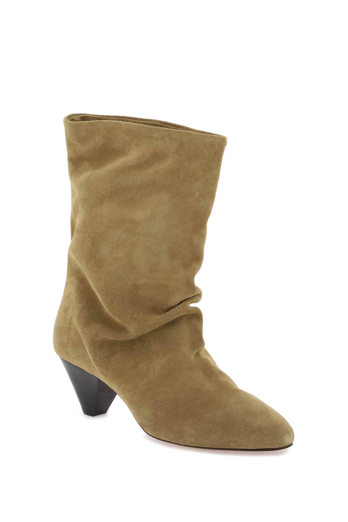 ISABEL MARANT suede reachi ankle boots