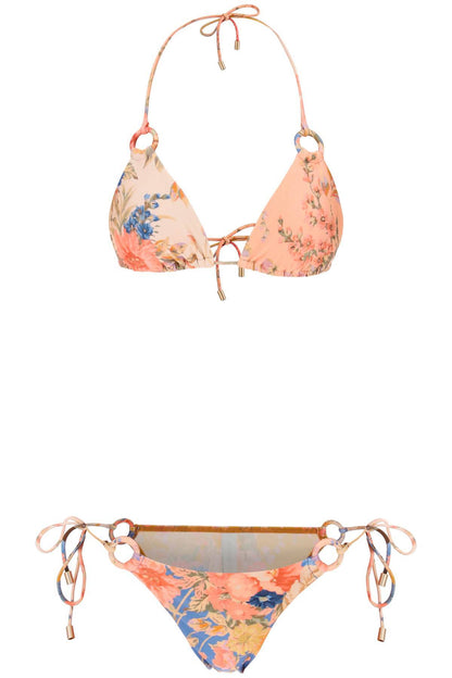 ZIMMERMANN august spliced bikini set