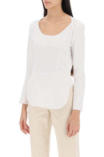 BY MALENE BIRGER leiya poplin blouse