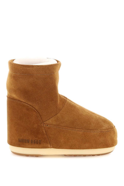 MOON BOOT icon low suede snow boots