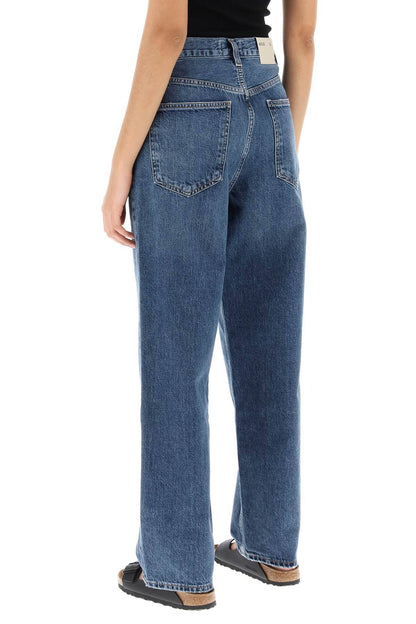 AGOLDE criss cross jeans