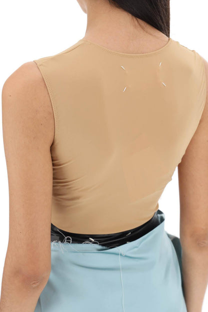 MAISON MARGIELA second skin sleeveless lycra bodysuit