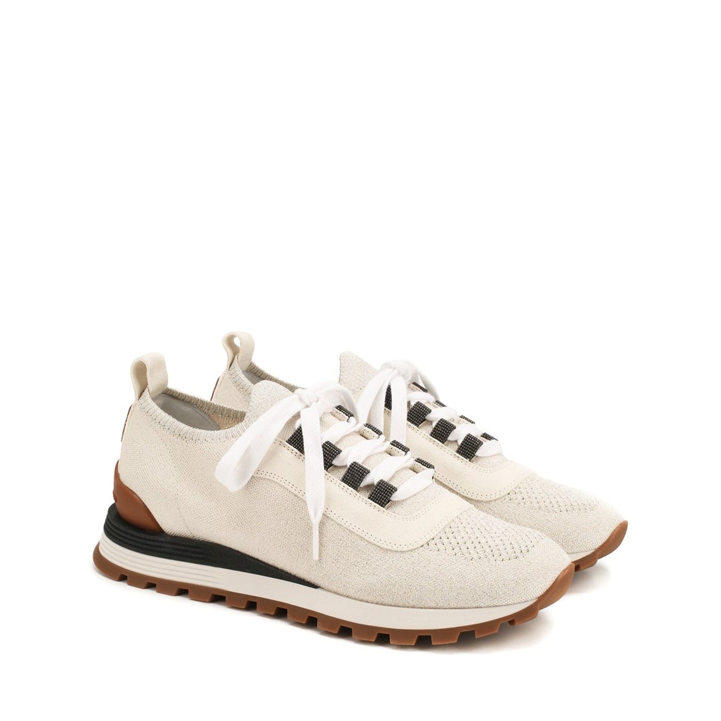 Brunello Cucinelli Lace Up Sneakers