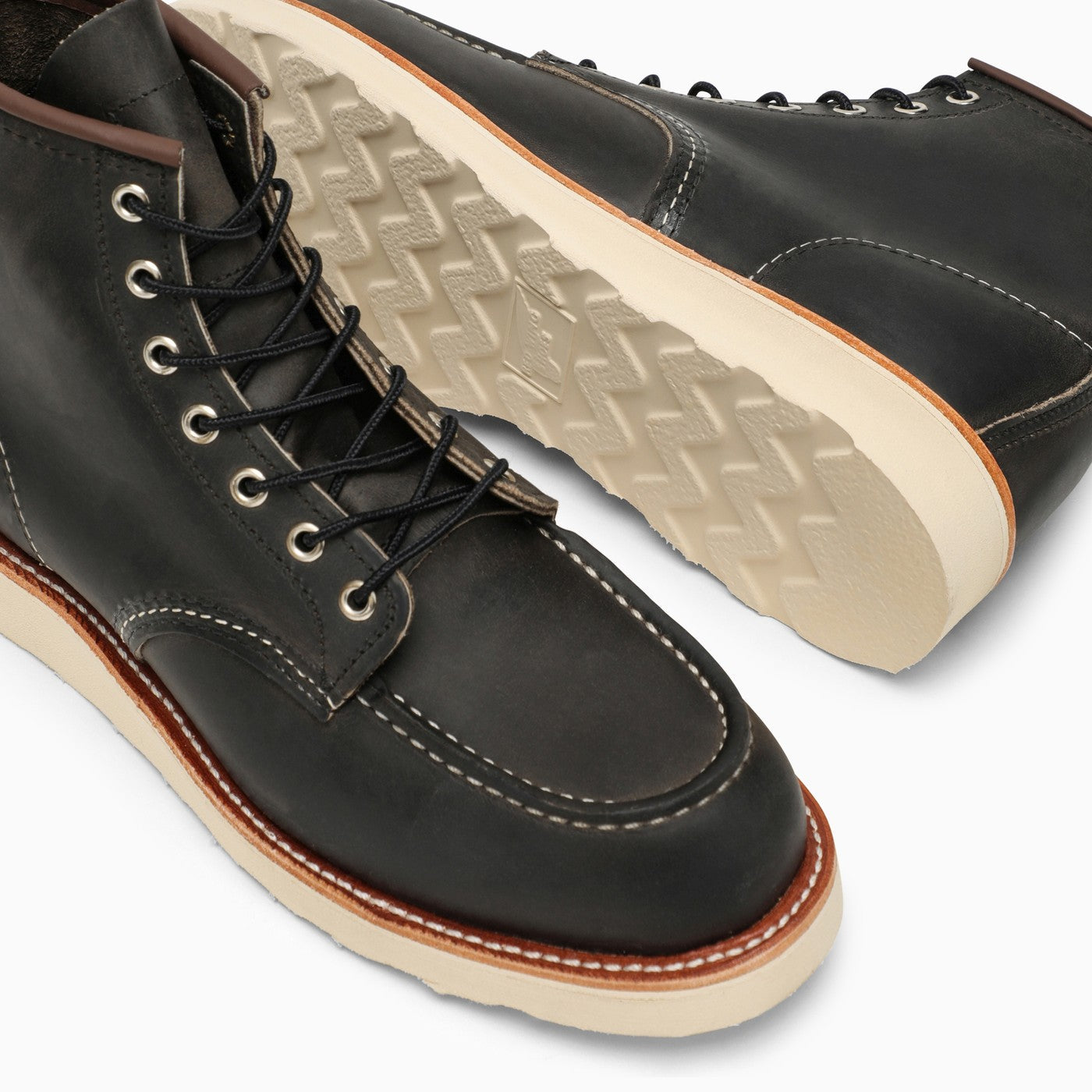 Redwing Classic Moc Black Leather Boot