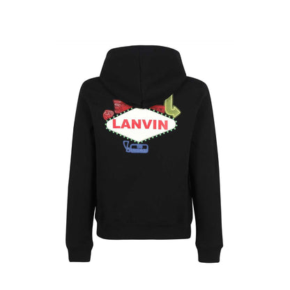 Lanvin Printed Hooded Sweatshirt