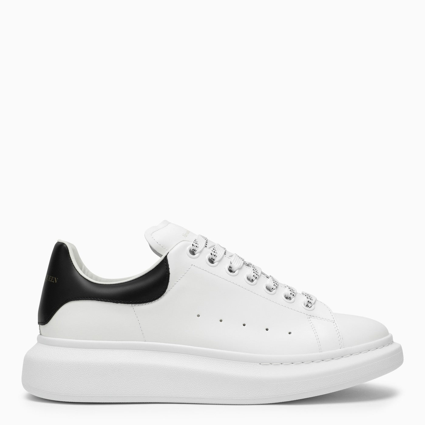 Alexander Mc Queen White And Black Oversized Sneakers