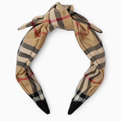 Burberry Vintage Check Cotton Headband