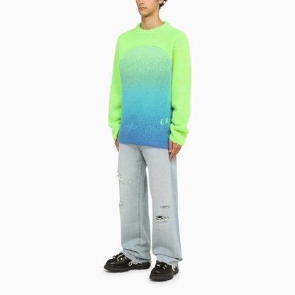 Erl Gradient Rainbow Mohair Sweater