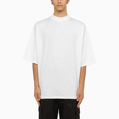 Jil Sander Wide White Crew Neck T Shirt