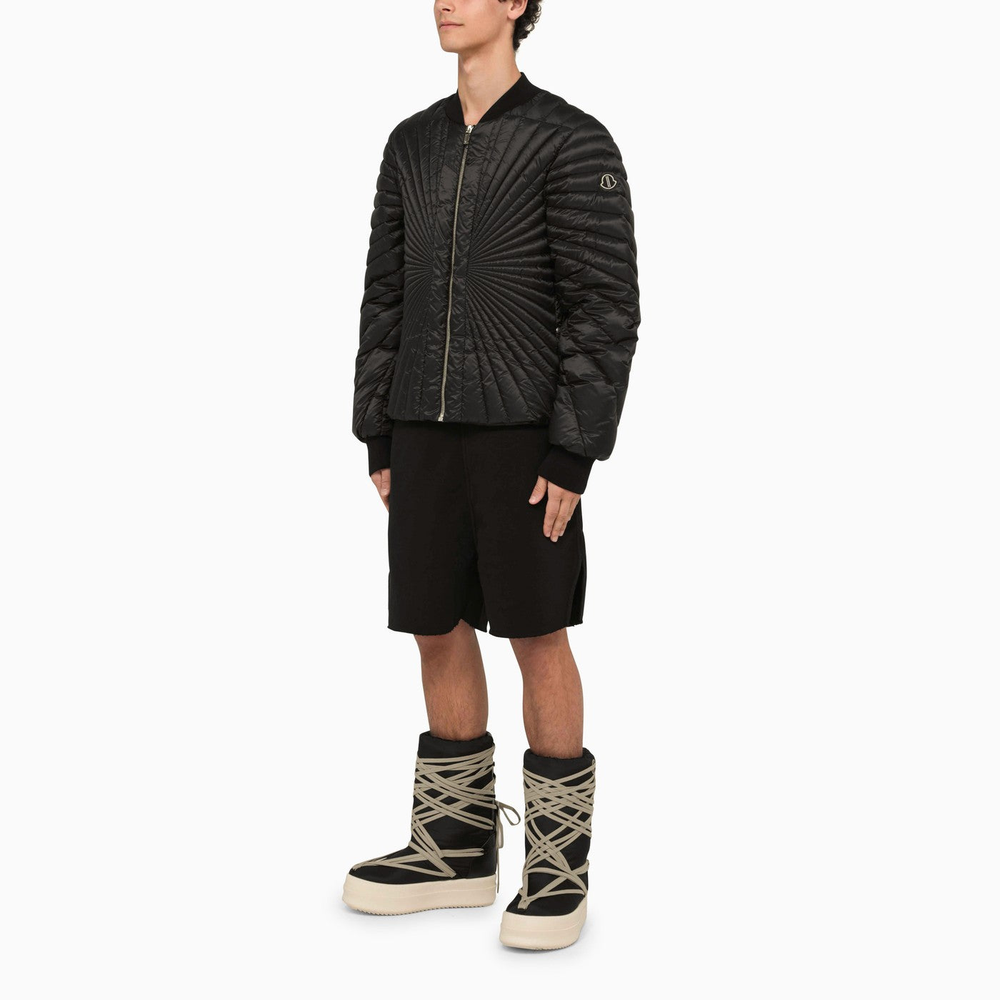 Rick Owens Black Radiance Flight Down Jacket