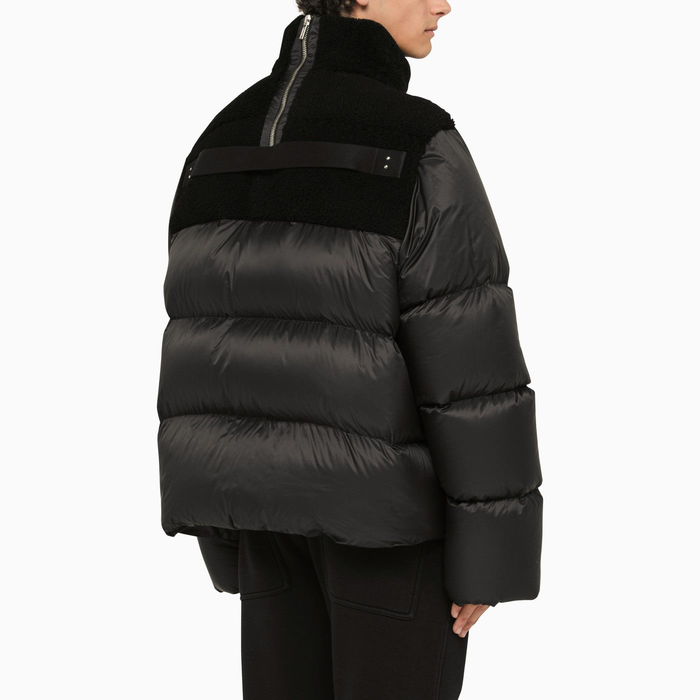 Rick Owens Black Cyclopic Down Jacket