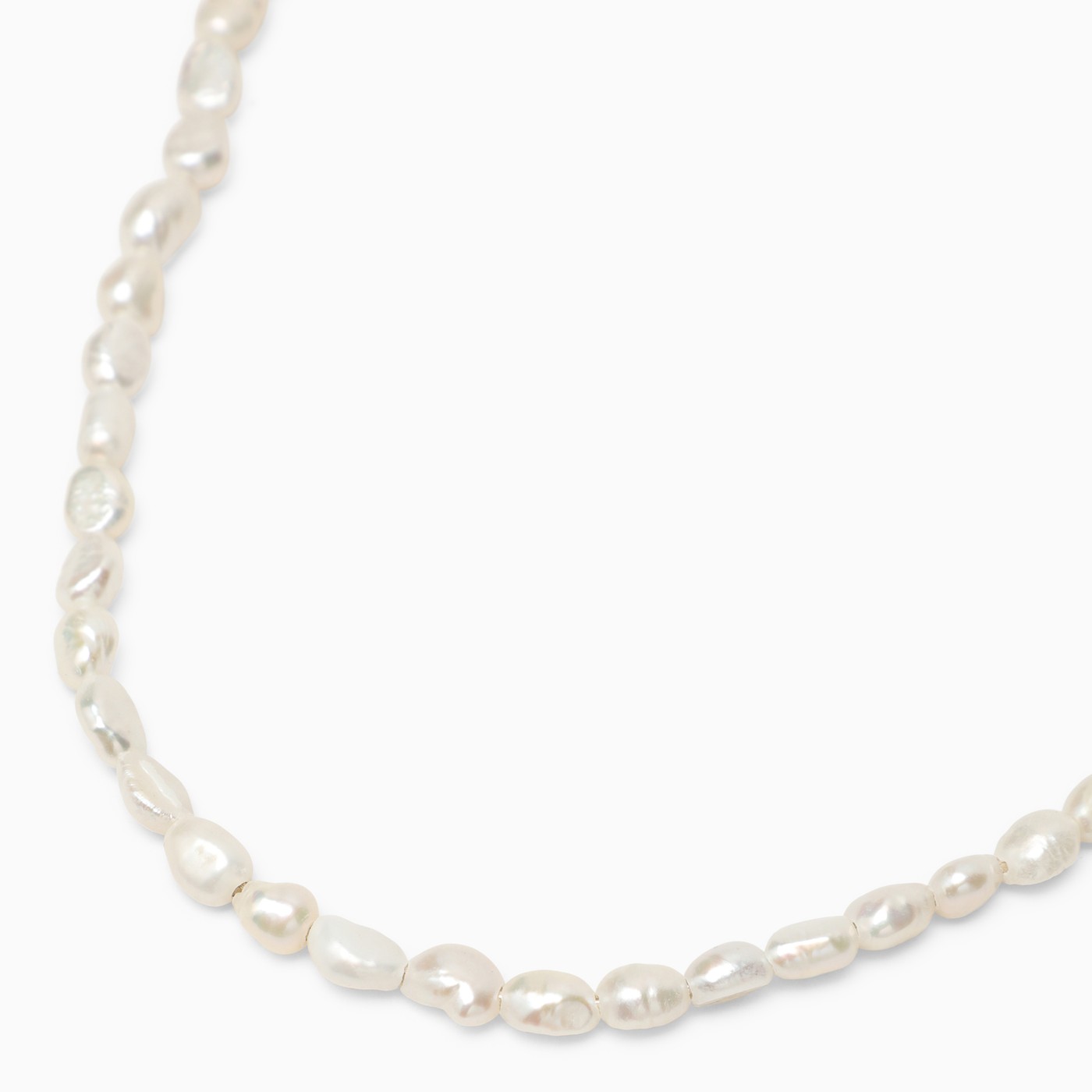 Emanuele Bicocchi 925 Silver Baroque Pearl Necklace