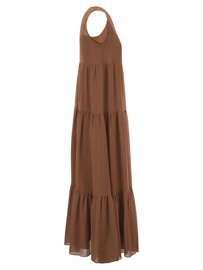 Max Mara Studio Fago Silk Blend Dress