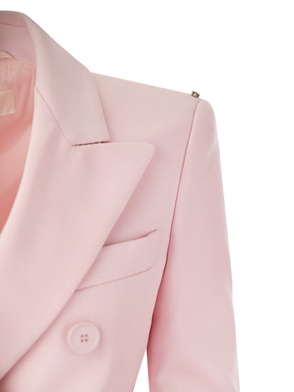 Sportmax Frizzo Scuba Jersey Blazer