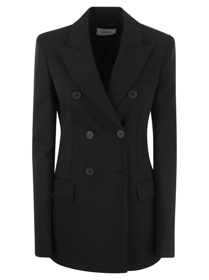 Sportmax Frizzo Scuba Jersey Blazer