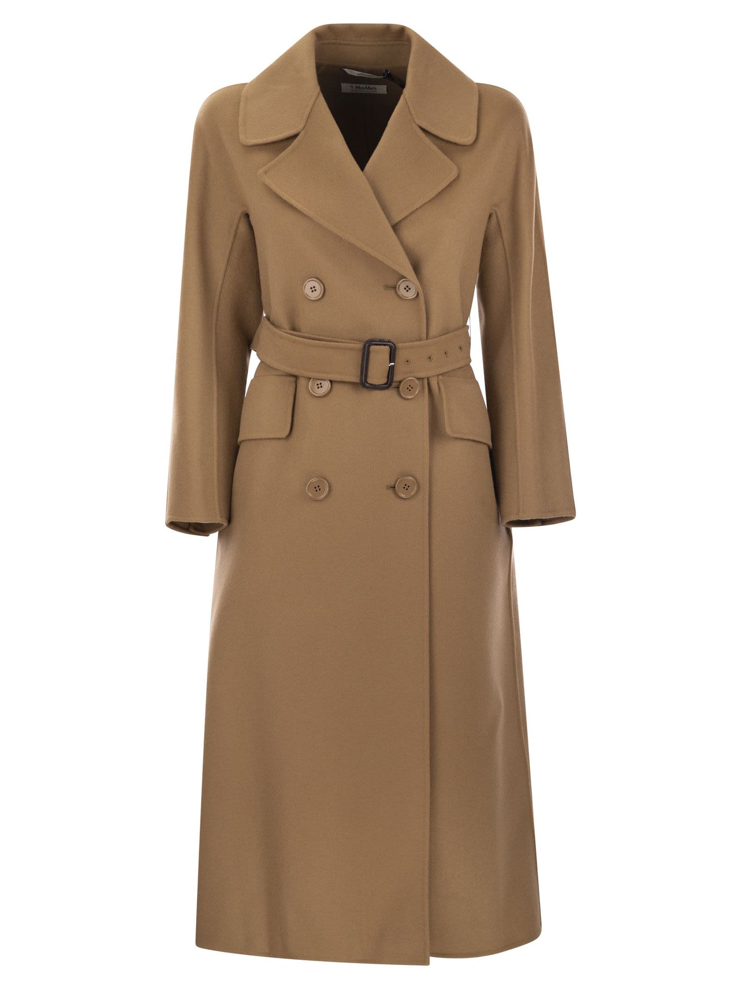 S Max Mara Eric Belted Wool Coat