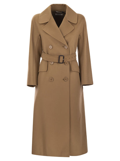 S Max Mara Eric Belted Wool Coat