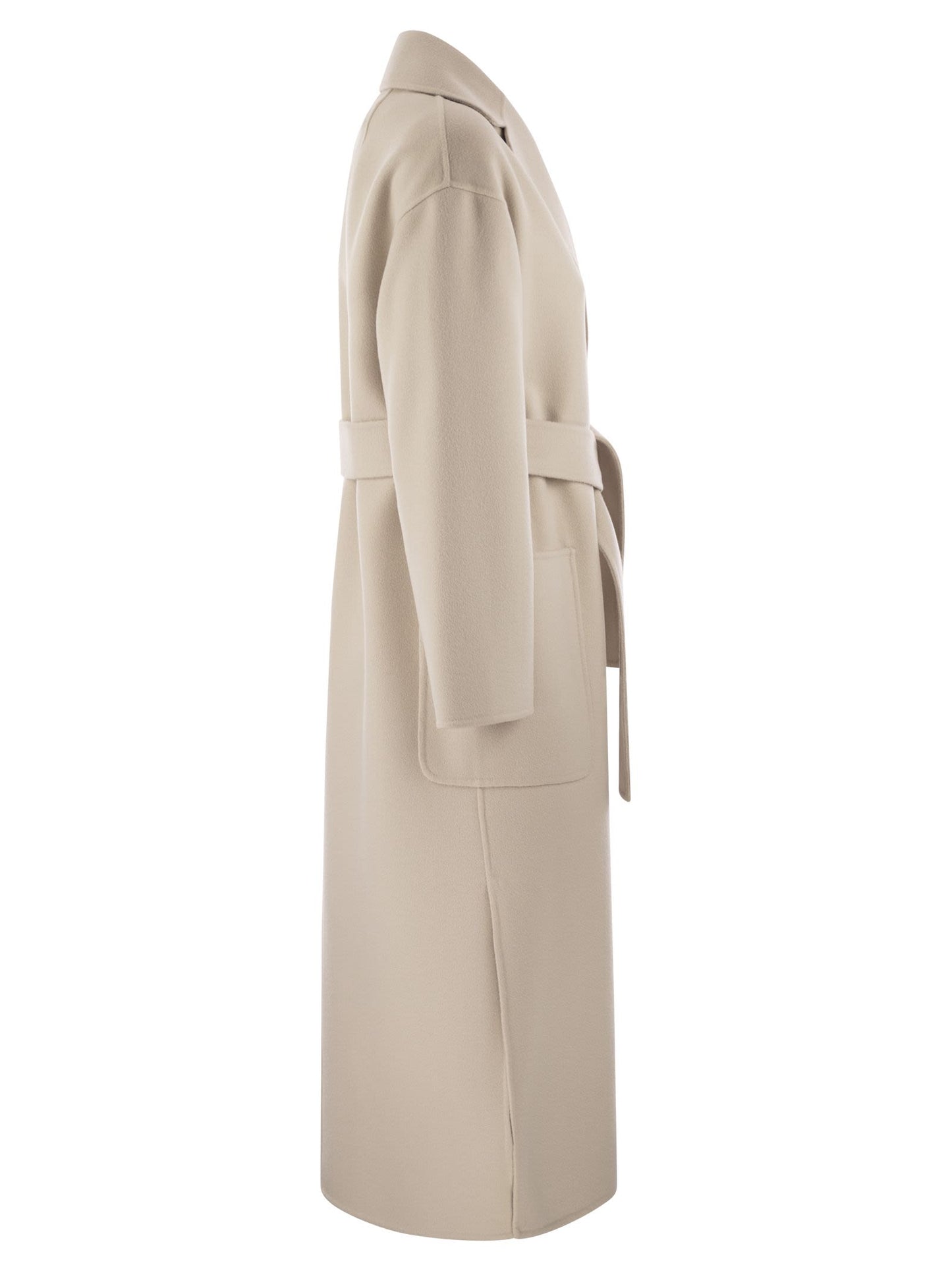 S Max Mara Nina Long Wool Coat