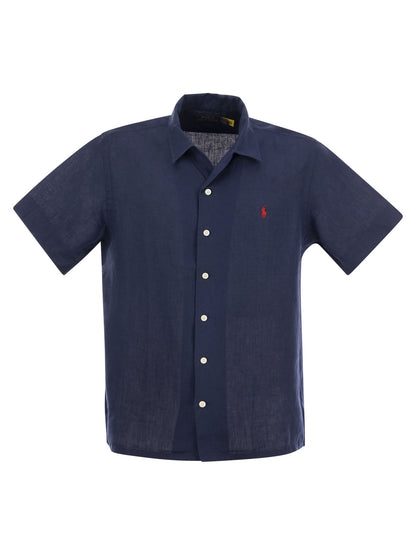 Polo Ralph Lauren Short Sleeved Linen Shirt