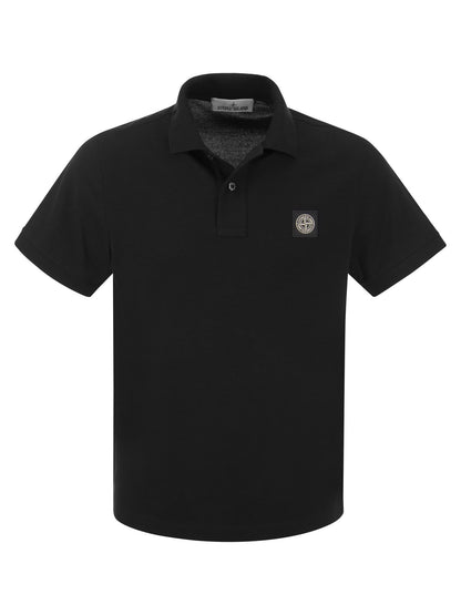 Stone Island Slim Cotton Polo Shirt