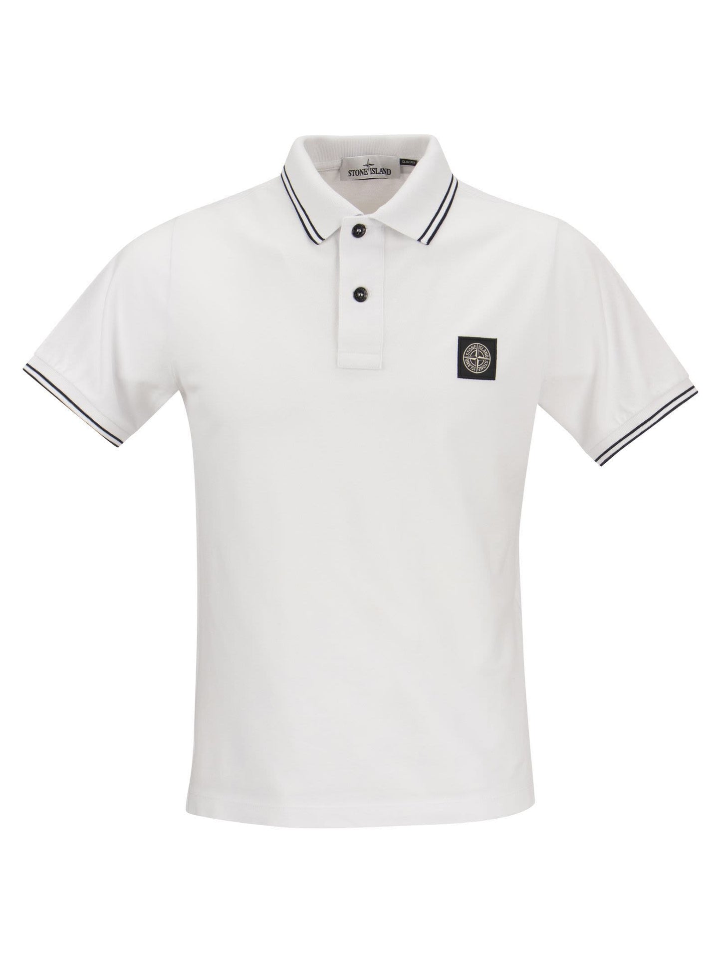 Stone Island Slim Cotton Polo Shirt