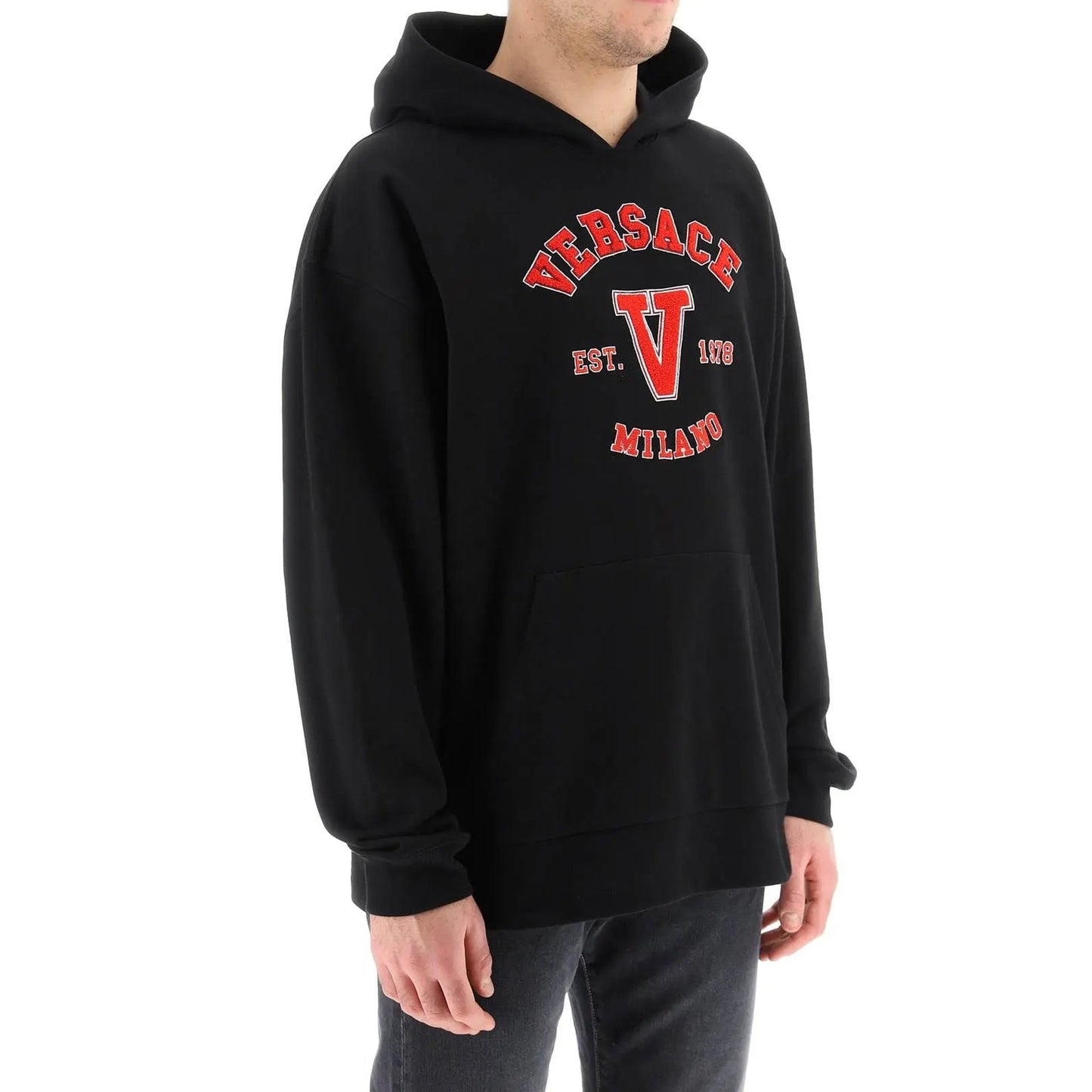 Versace Versace Varsity Hooded Sweatshirt