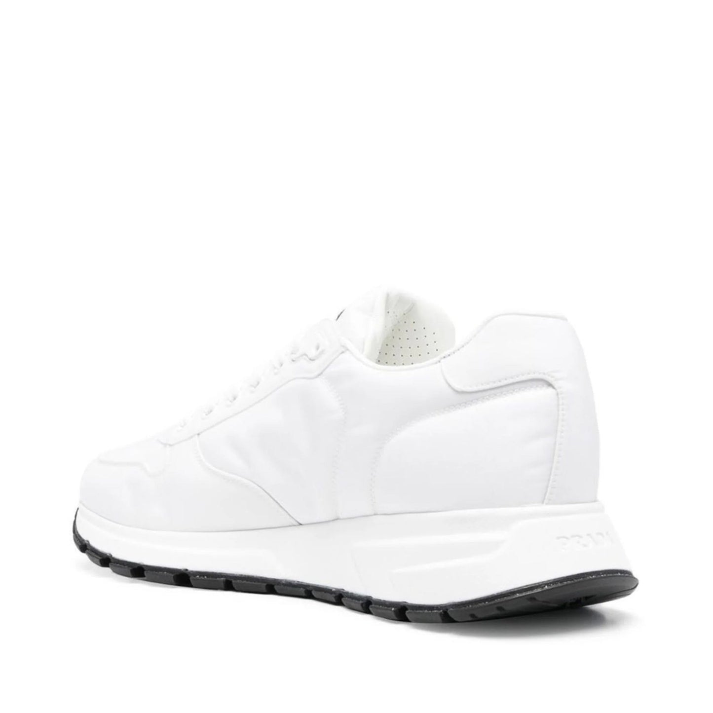 Prada Leather Logo Sneakers